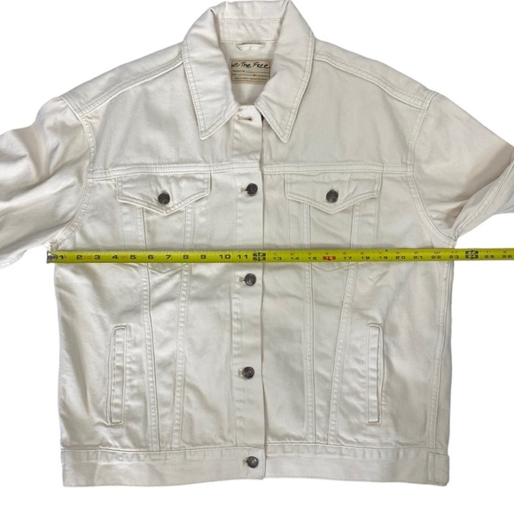 NEW We the Free Jolene Trucker Denim Jacket - Picture 11 of 12